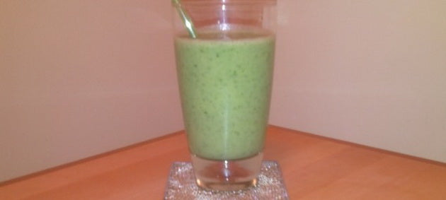 Pineapple Kale Coconut Smoothie