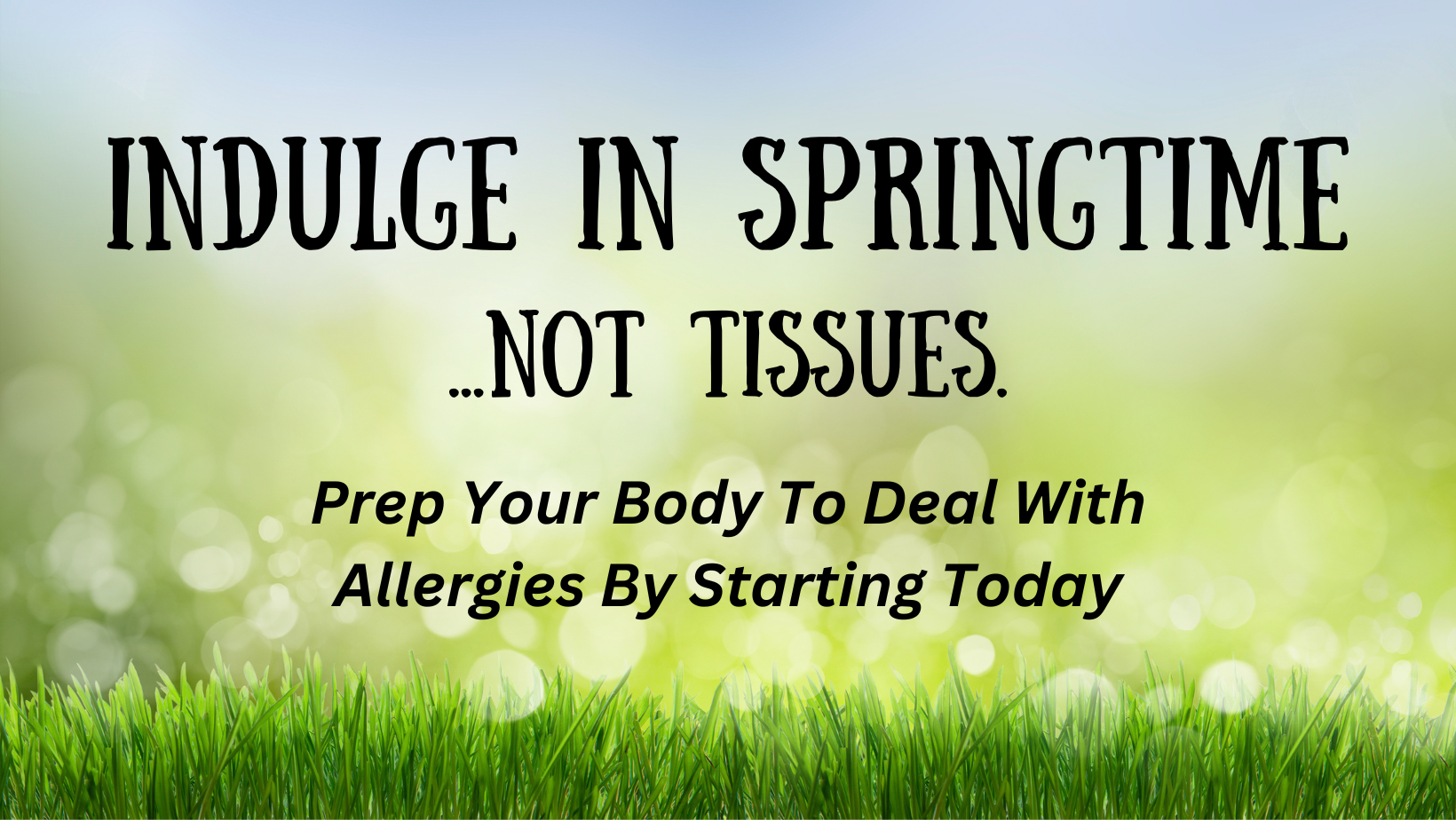 If You Can Get Natural Relief from Allergies, Would You Prefer It?