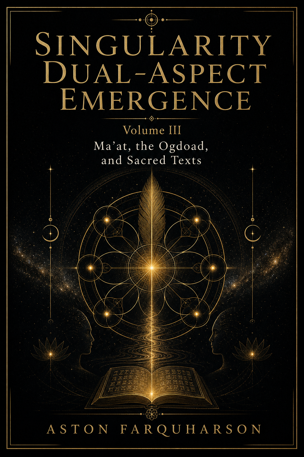 Singularity Dual-Aspect Emergence: Volume III Ma’at, the Ogdoad, Sacred Texts, and the Memorial Voice