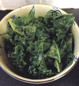 Marinated Kale with Sunflower Butter Dressing